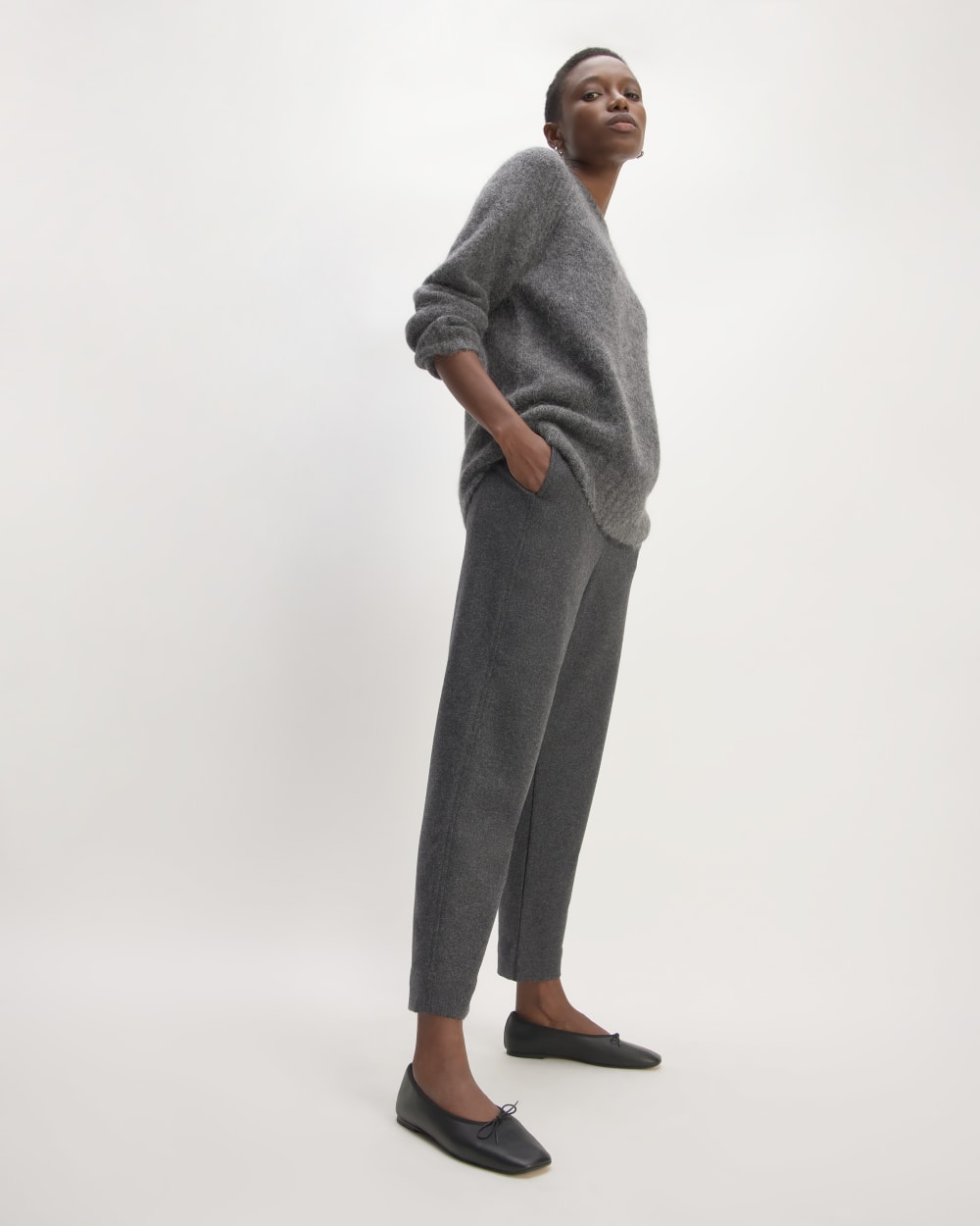 The Day Ballet Flat | Black