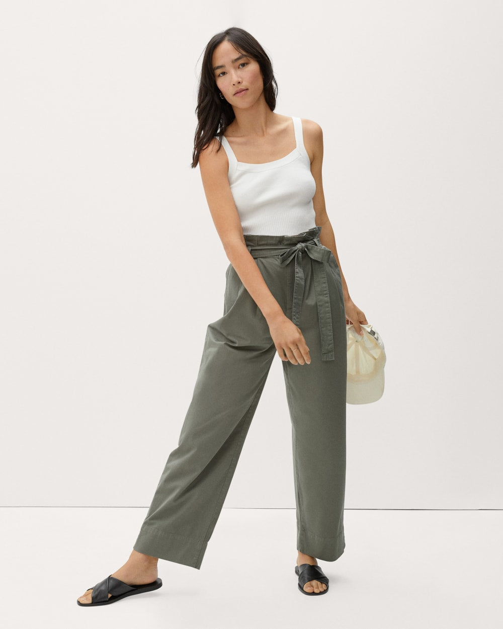 The Day Crossover Sandal | Black